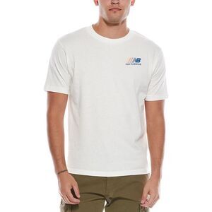 New Balance Mens Graphic T-Shirt, White